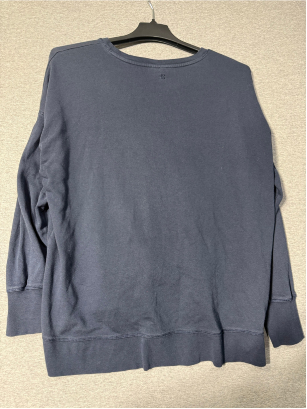 Women's Sweaty Betty Navy Sweatshirt Size 12 - Picture 5 of 5